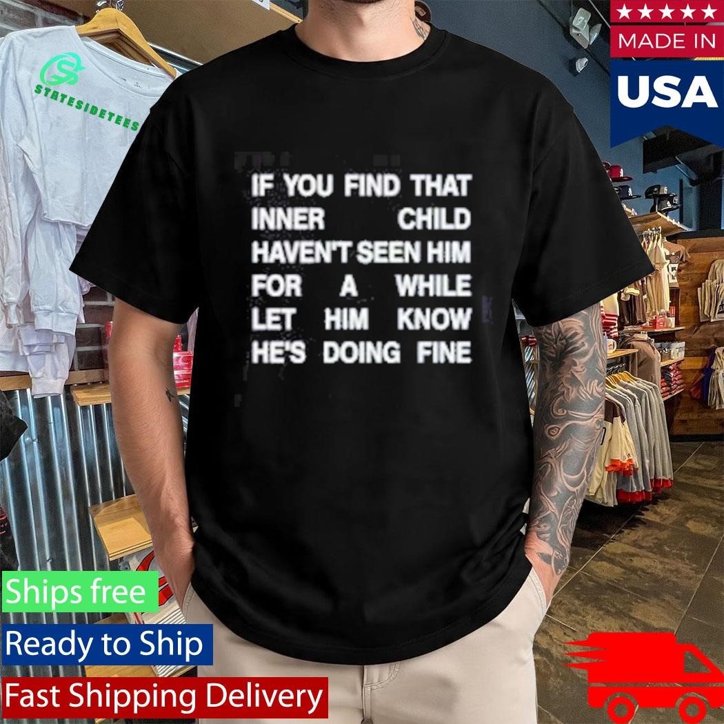 Nick Jonas You’re Doing Fine Shirt Unisex , , , Long Sleeve Tee