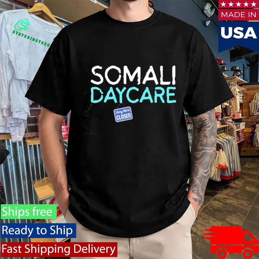 Nick Shirley Somali Daycare Shirt Unisex , , , Long Sleeve Tee