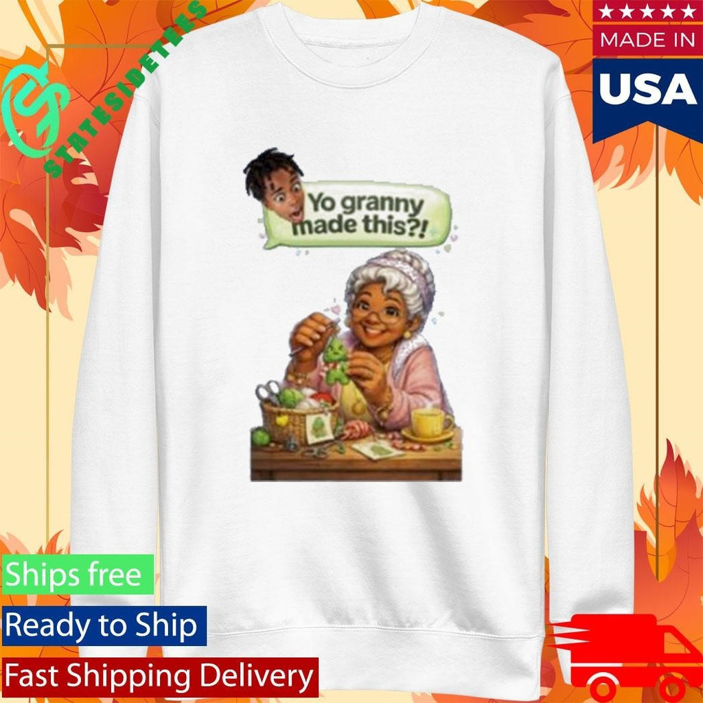 Nicktoontime Yo Granny Made This Shirt Unisex , , , Long Sleeve Tee