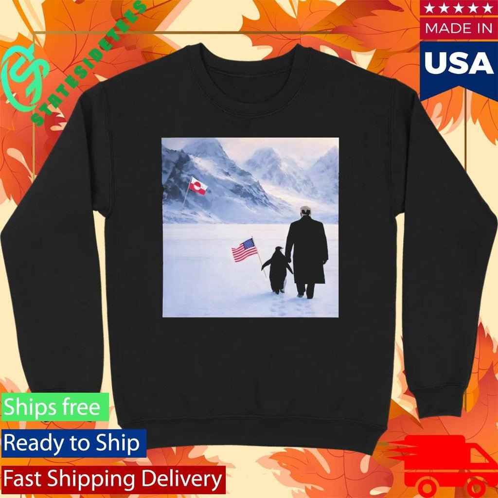Nihilist Penguin and Trump Shirt Unisex , , , Long Sleeve Tee