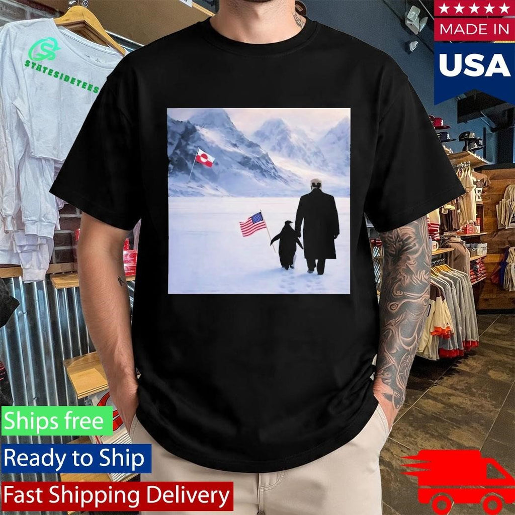 Nihilist Penguin and Trump Shirt Unisex , , , Long Sleeve Tee
