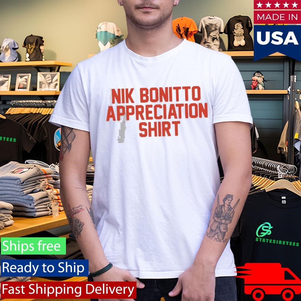 Nik Bonitto Appreciation Shirt Unisex , , , Long Sleeve Tee