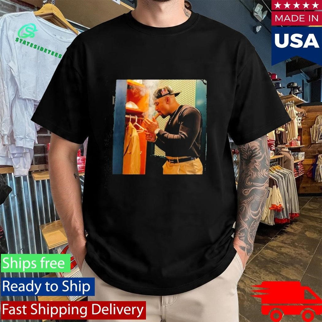 Nikki Bella Jalen Hurts Smoking Shirt Unisex , , , Long Sleeve Tee