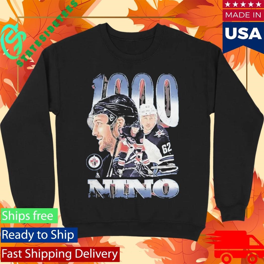 Nino Niederreiter 1000 Games Shirt Unisex , , , Long Sleeve Tee
