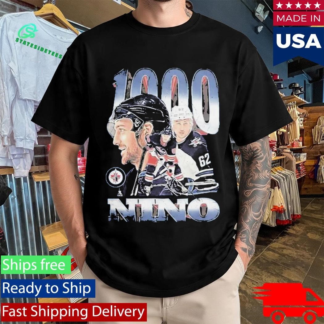 Nino Niederreiter 1000 Games Shirt Unisex , , , Long Sleeve Tee