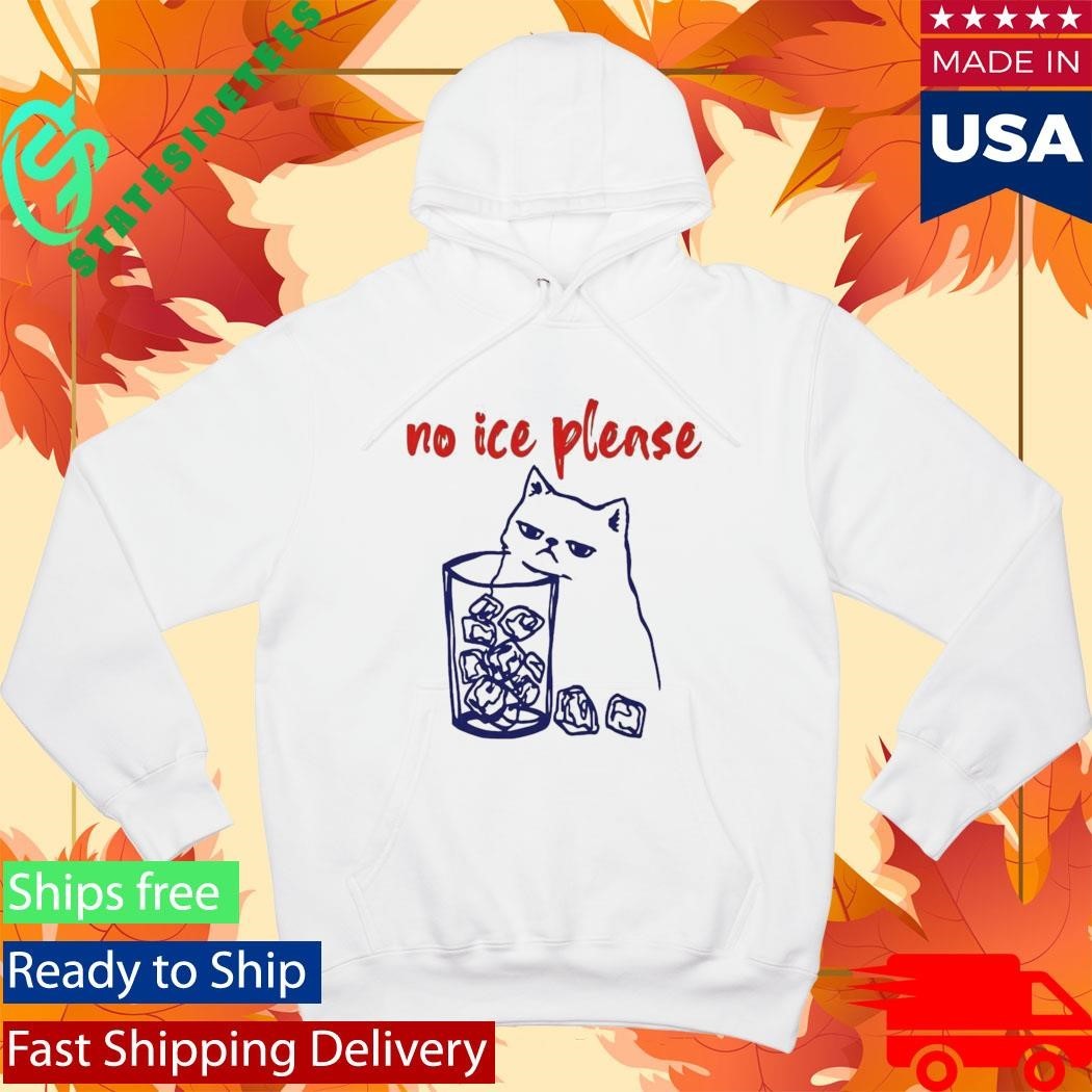 No Ice Please Cat Shirt Unisex , , , Long Sleeve Tee