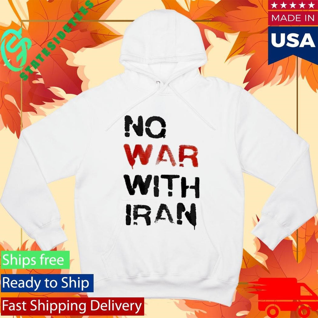 No War With Iran Shirt Unisex , , , Long Sleeve Tee