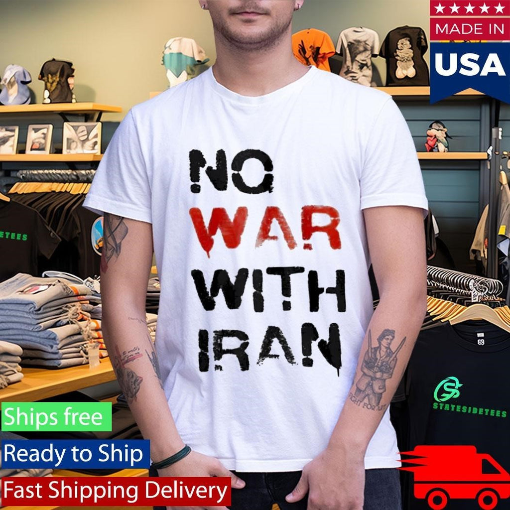 No War With Iran Shirt Unisex , , , Long Sleeve Tee