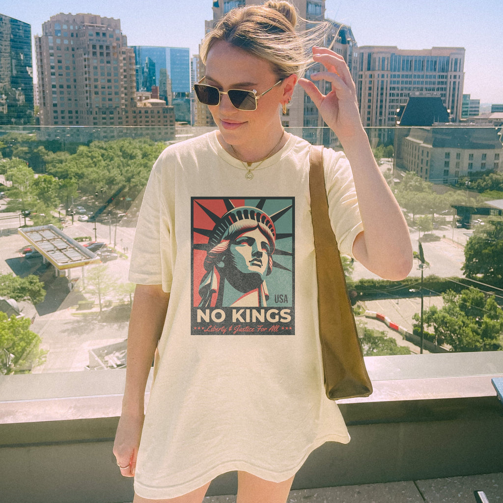 No Kings Liberty Justice All T-Shirts