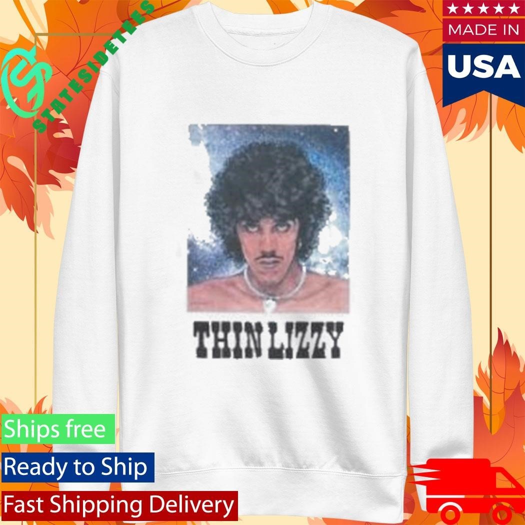 Noah X Thin Lizzy Portrait Shirt Unisex , , , Long Sleeve Tee