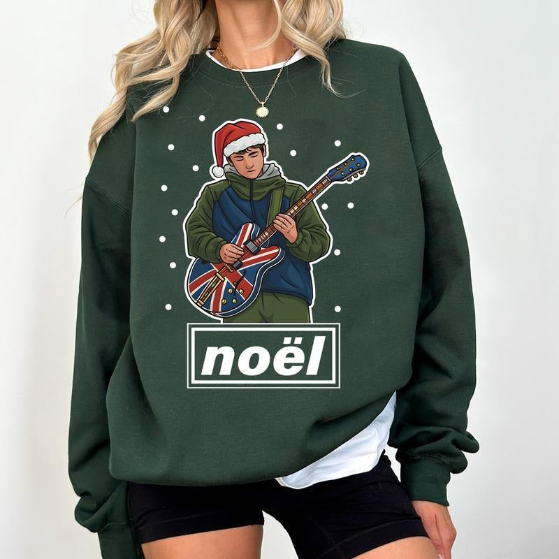 Noel Gallagher Jumper Oasis Themed Music Fans T-Shirts