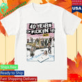 Nofx 40 Years Of Fuckin’ Up Poster Shirt Unisex , , , Long Sleeve Tee