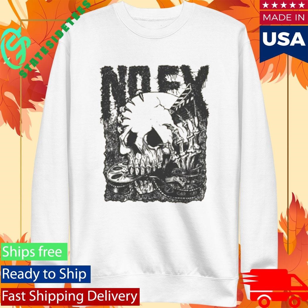 Nofx Og Film Skull Shirt Unisex , , , Long Sleeve Tee