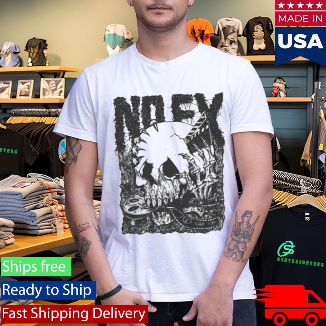 Nofx Og Film Skull Shirt Unisex , , , Long Sleeve Tee