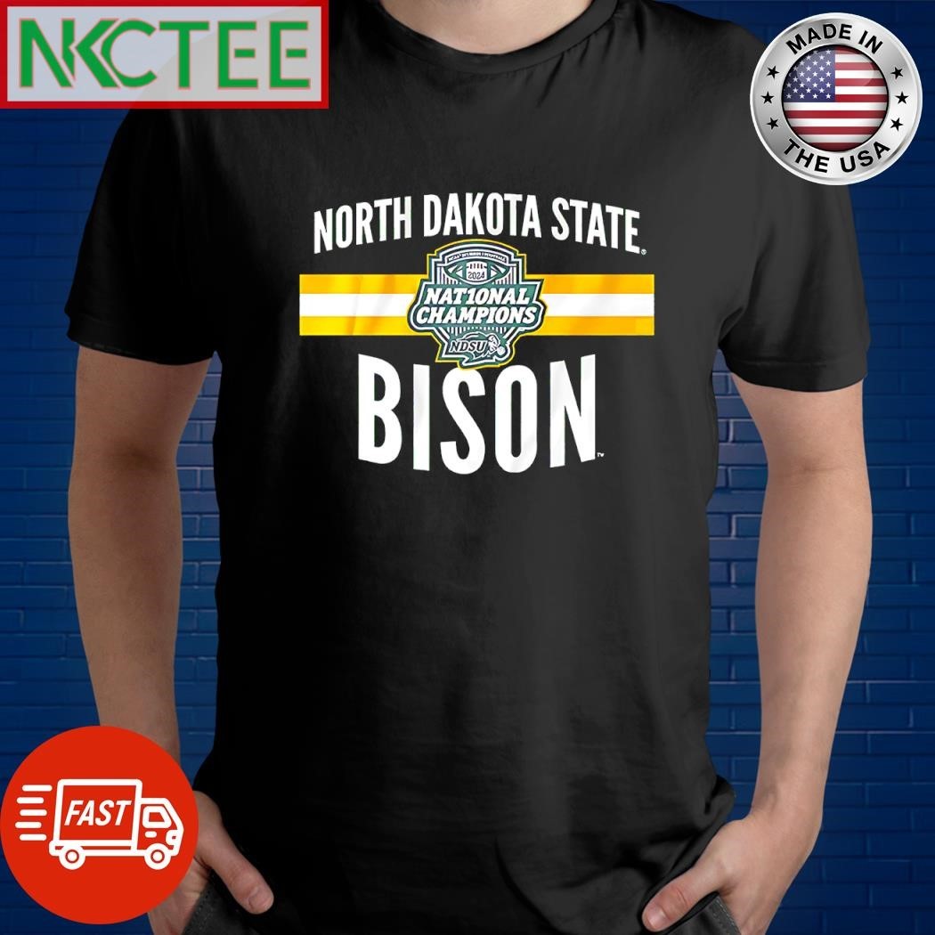North Dakota State 2024 FCS National Champions IDSU Bison shirt Unisex , , , Long Sleeve Tee