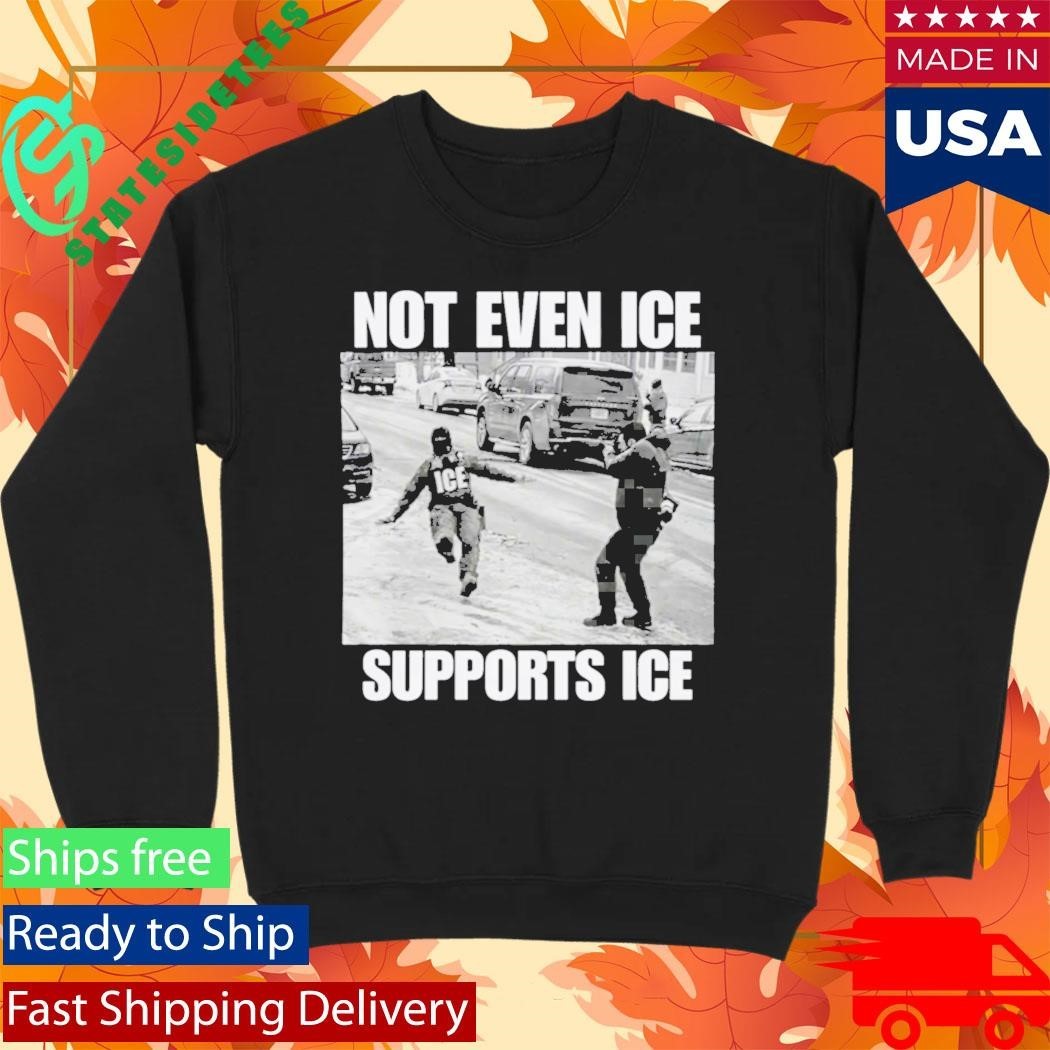 Not Even Ice Supports Ice Shirt Unisex , , , Long Sleeve Tee