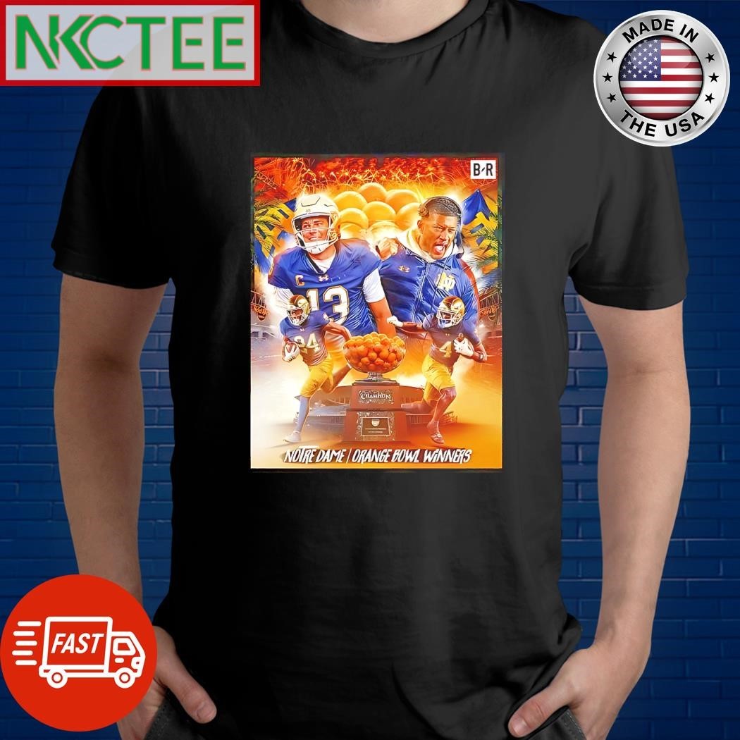 Notre Dame Fighting Irish Orange Bowl winner celebration shirt Unisex , , , Long Sleeve Tee