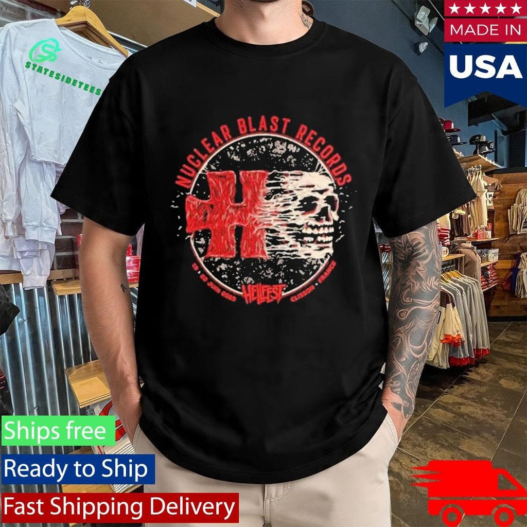 Nuclear Blast X Hell Fest Shirt Unisex , , , Long Sleeve Tee