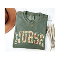 Nurse Comfort Colors Floral Shirt Nurse Shirt RN Shirt Nurse Graduation Nurse Week Shirt Nurse Appreciation Nurse T-Shirts