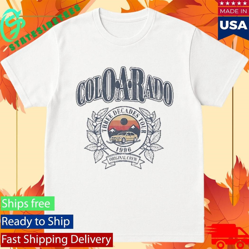 O.A.R. Three Decades Tour 1996 Colorado Shirt Unisex , , , Long Sleeve Tee