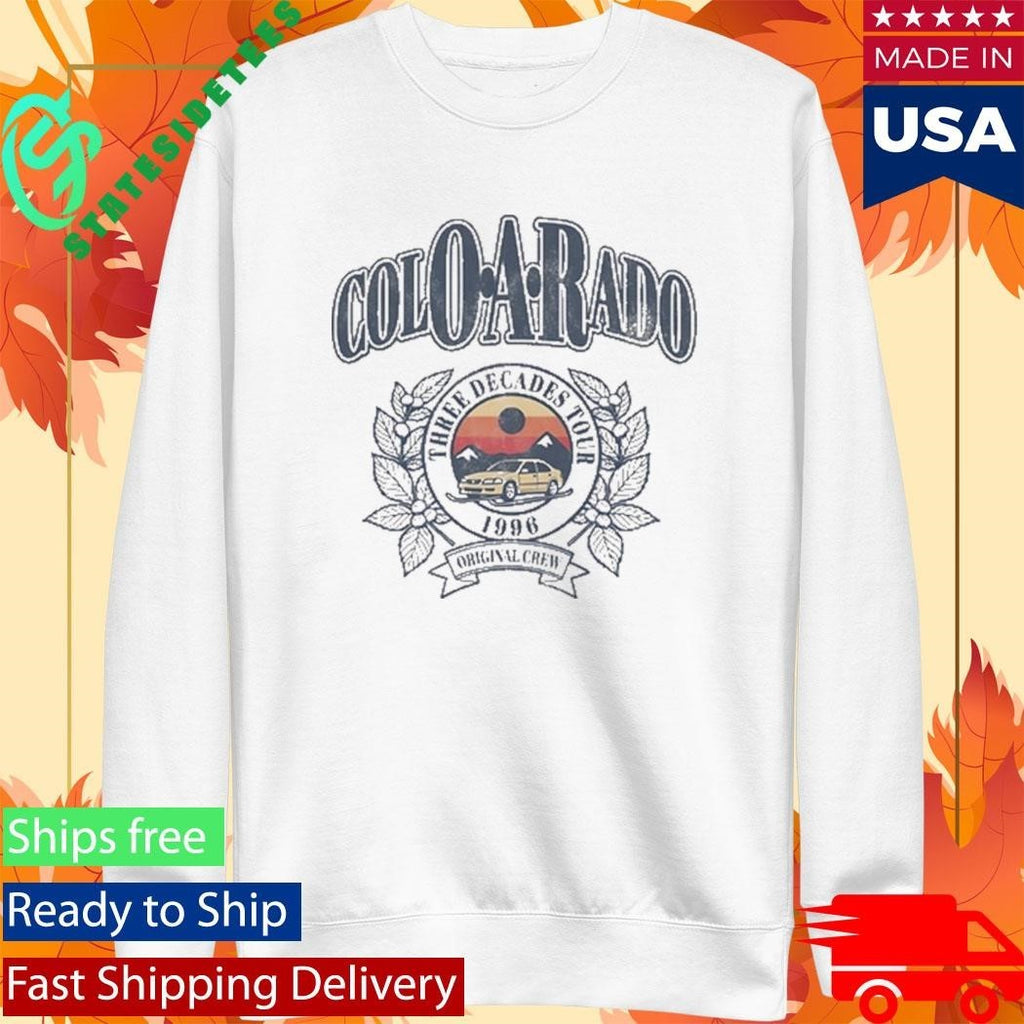 O.A.R. Three Decades Tour 1996 Colorado Shirt Unisex , , , Long Sleeve Tee