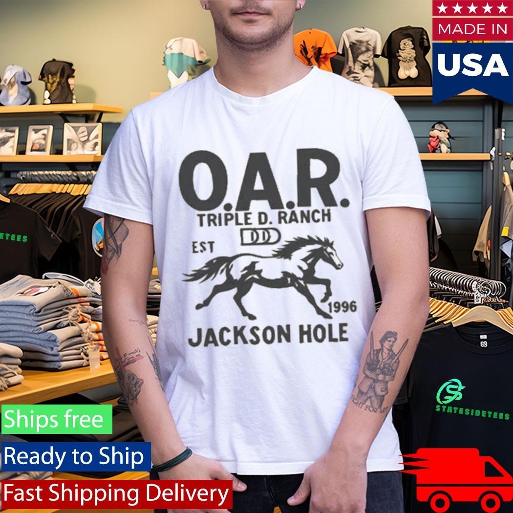 O.A.R. Triple D Ranch Jackson Hole Shirt Unisex , , , Long Sleeve Tee