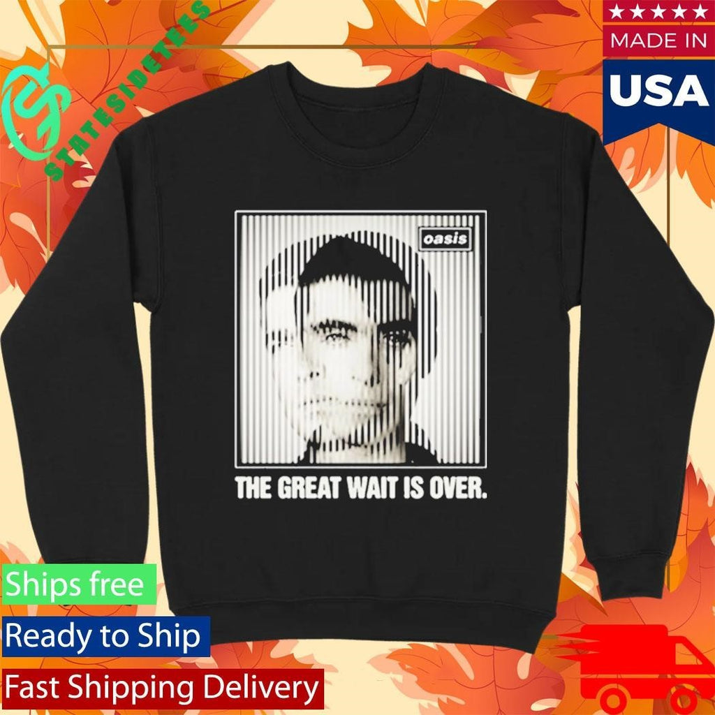 Oasis The Great Wait Is Over Tour Shirt Unisex , , , Long Sleeve Tee