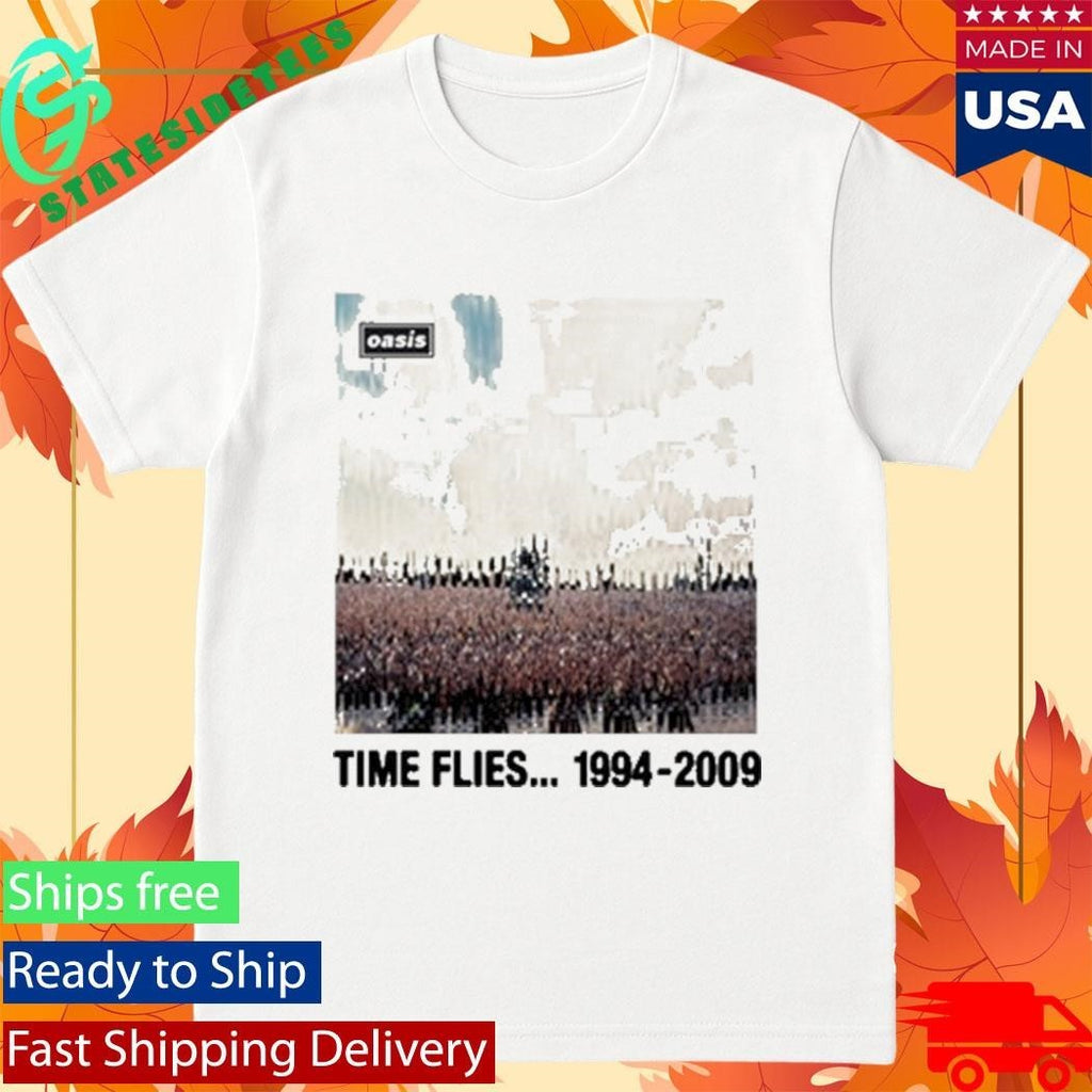 Oasis Time Flies 1994-2009 Shirt Unisex , , , Long Sleeve Tee