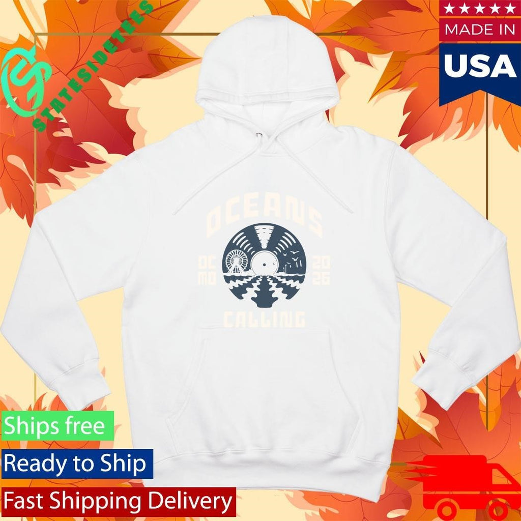 Oceans Calling Festival Record Shirt Unisex , , , Long Sleeve Tee