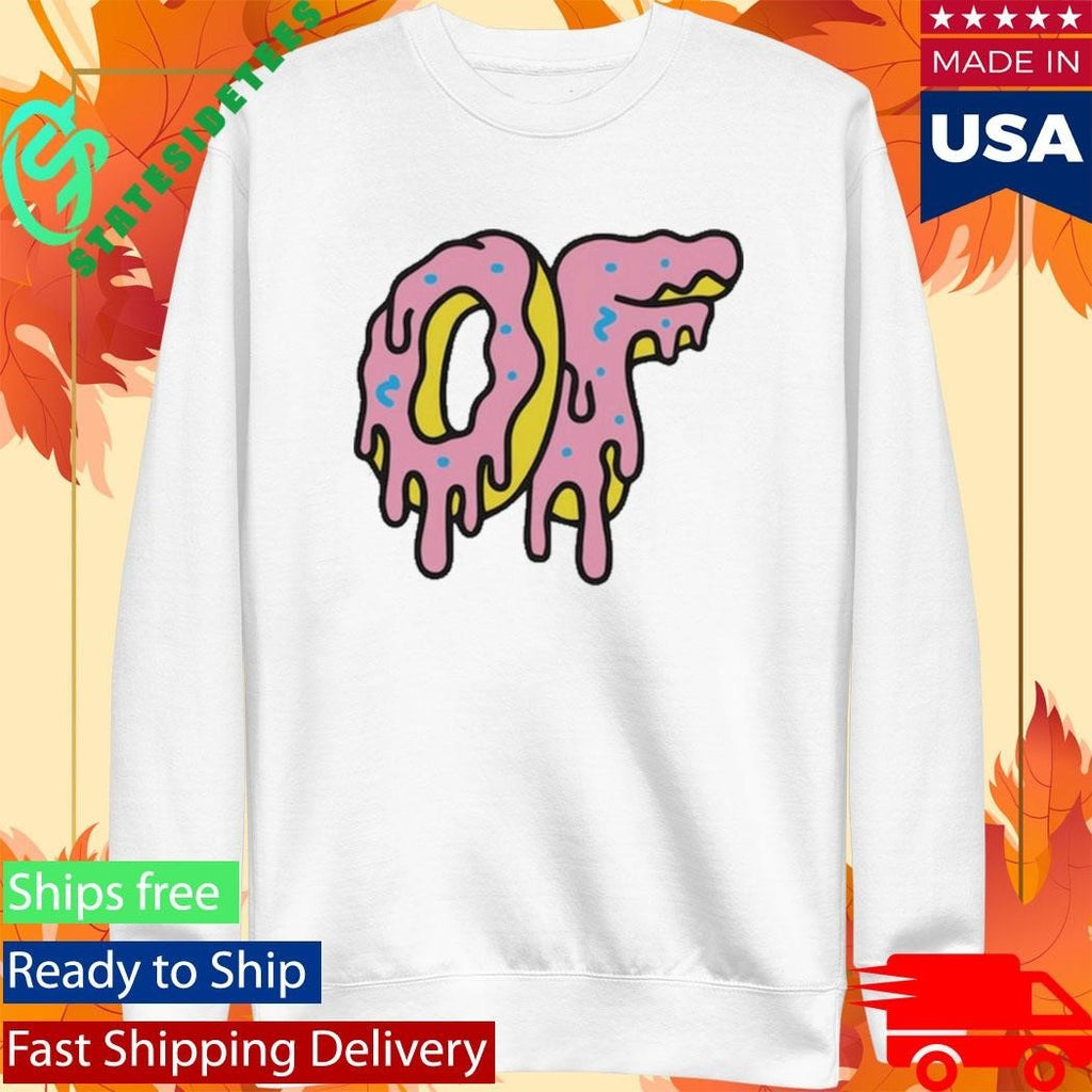 Odd Future Dripping Logo Shirt Unisex , , , Long Sleeve Tee