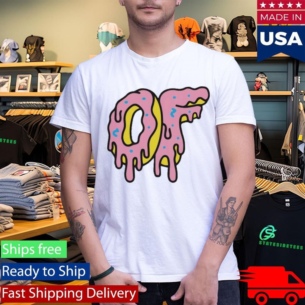 Odd Future Dripping Logo Shirt Unisex , , , Long Sleeve Tee