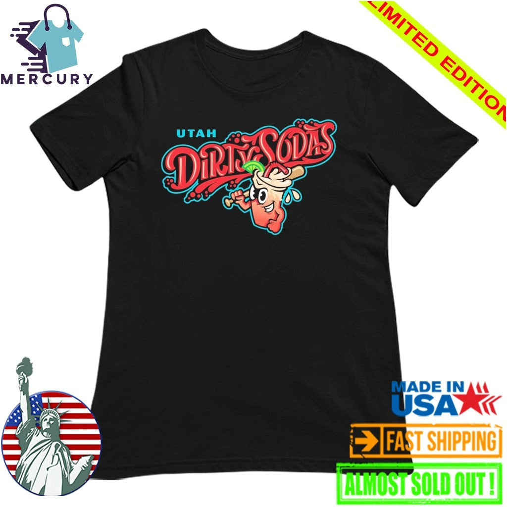 2026 Salt Lake Bees Utah Dirty Sodas Cream Shirt