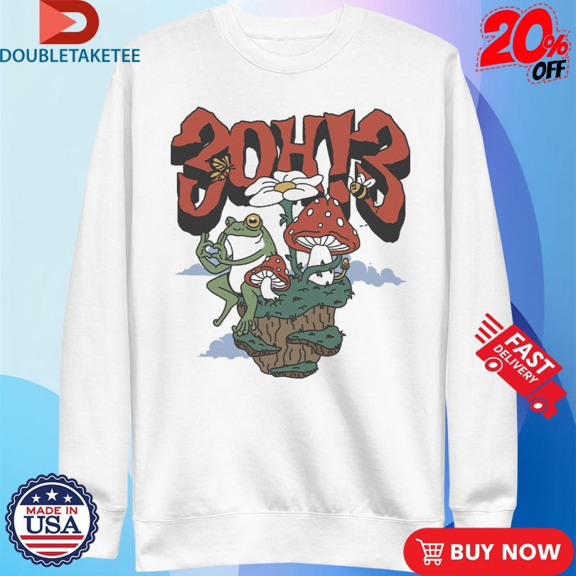 Official 3Oh3 Frog Shirts Unisex , , , Long Sleeve Tee