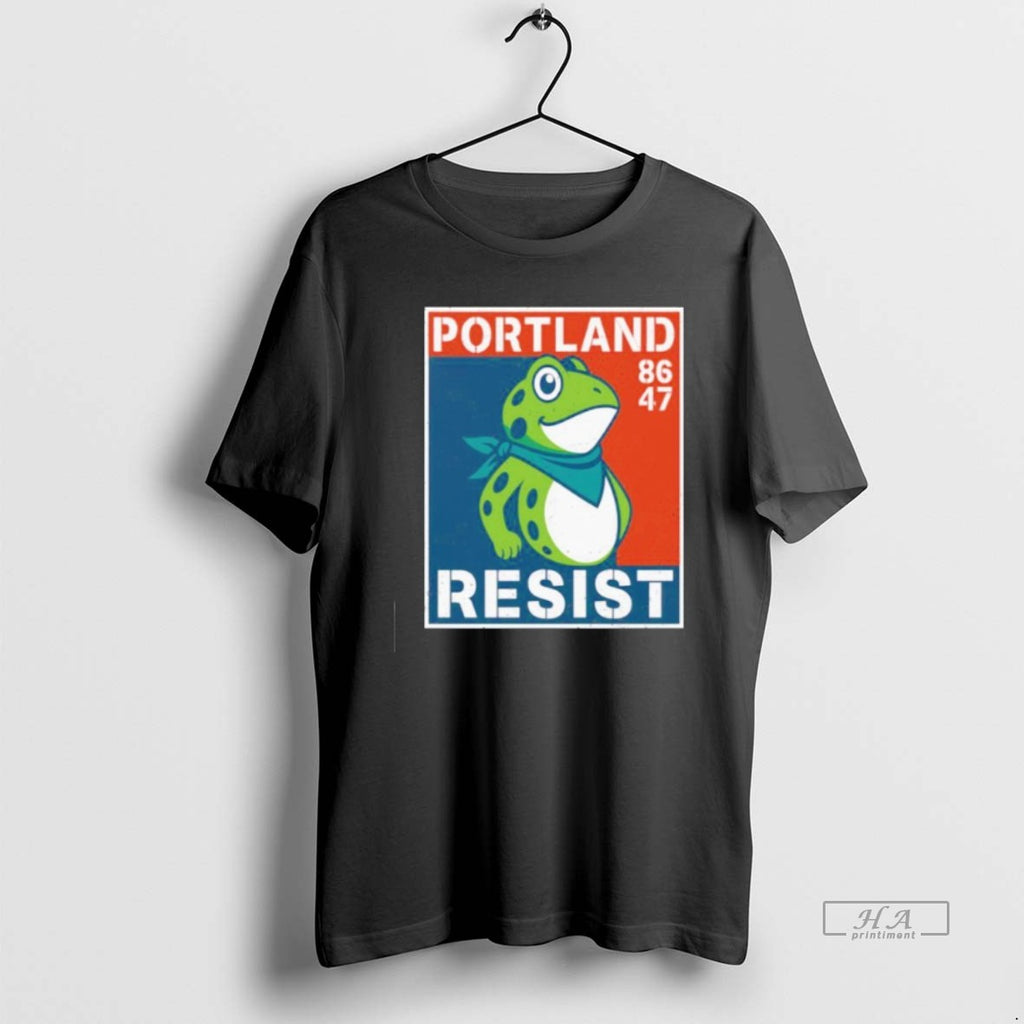Official 8647 Resist Portland Frog