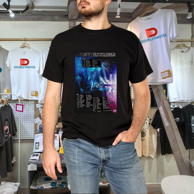 Official A Place To Bury Strangers Tour 2026 Shirts Unisex , , , Long Sleeve Tee