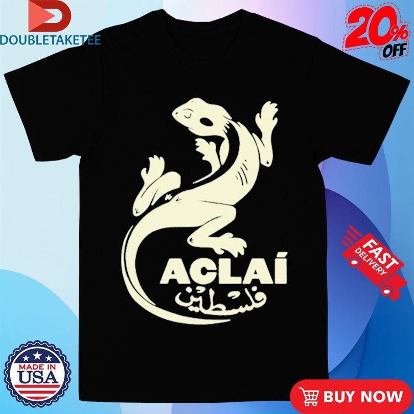 Official Aclaí Palestine Iguana Shirts Unisex , , , Long Sleeve Tee