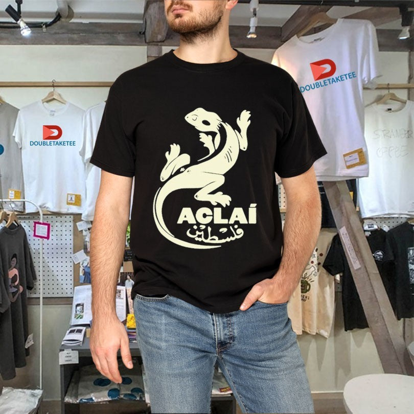 Official Aclaí Palestine Iguana Shirts Unisex , , , Long Sleeve Tee