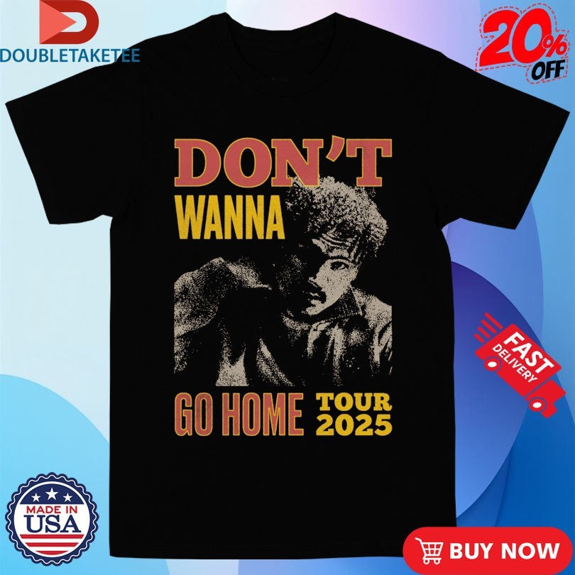 Official Adrien Nunez Go Home Tour 2025 Shirts Unisex , , , Long Sleeve Tee