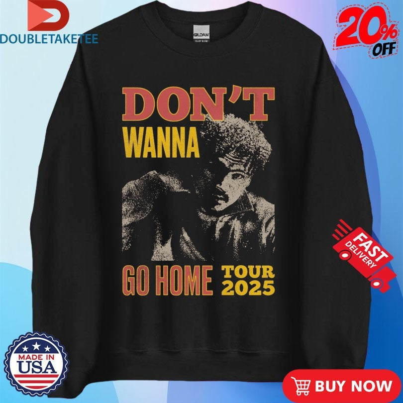 Official Adrien Nunez Go Home Tour 2025 Shirts Unisex , , , Long Sleeve Tee