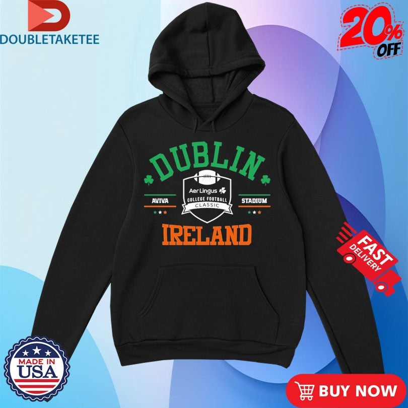 Official Aer Lingus Dublin Ireland Aviva Stadium St Patrick’s Day Shirts Unisex , , , Long Sleeve Tee