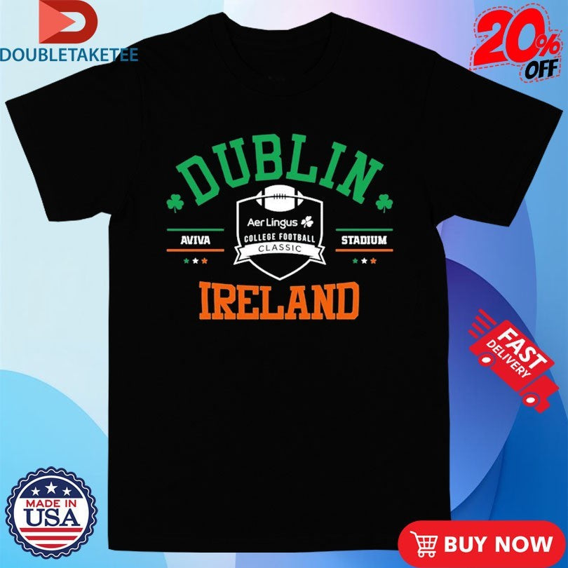 Official Aer Lingus Dublin Ireland Aviva Stadium St Patrick’s Day Shirts Unisex , , , Long Sleeve Tee
