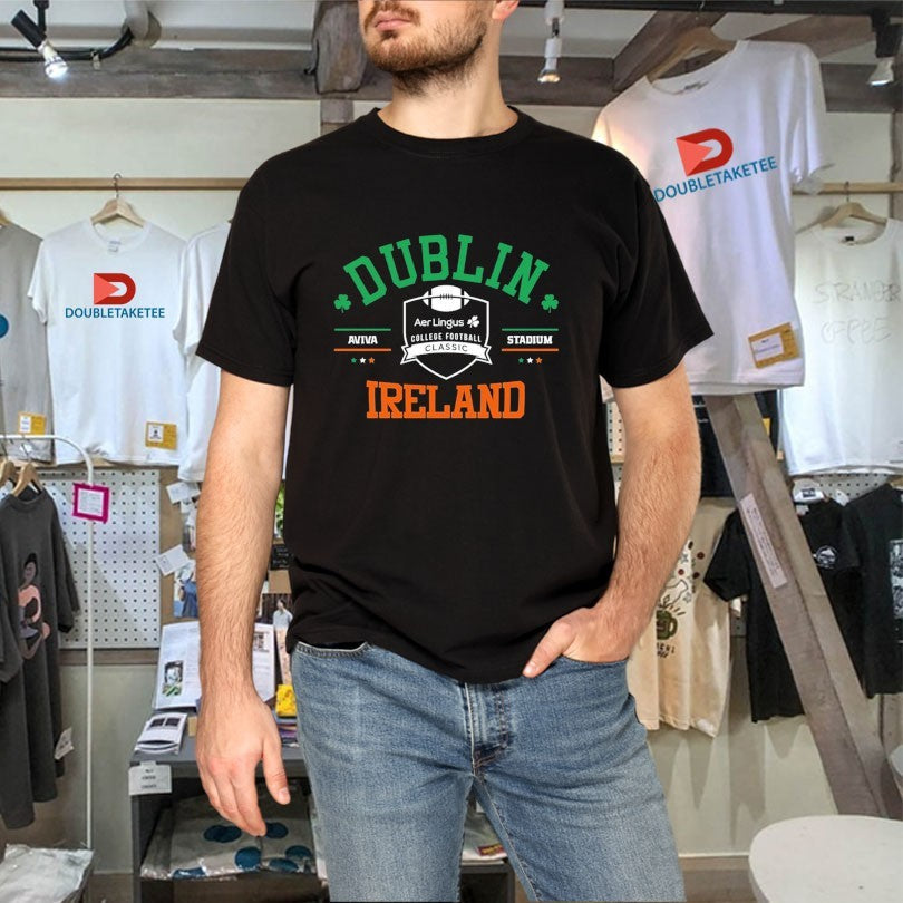 Official Aer Lingus Dublin Ireland Aviva Stadium St Patrick’s Day Shirts Unisex , , , Long Sleeve Tee