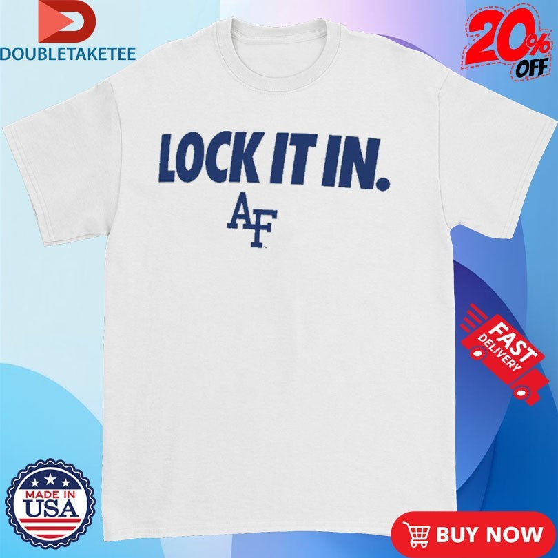 Official Air Force Falcons Lock It In Shirts Unisex , , , Long Sleeve Tee
