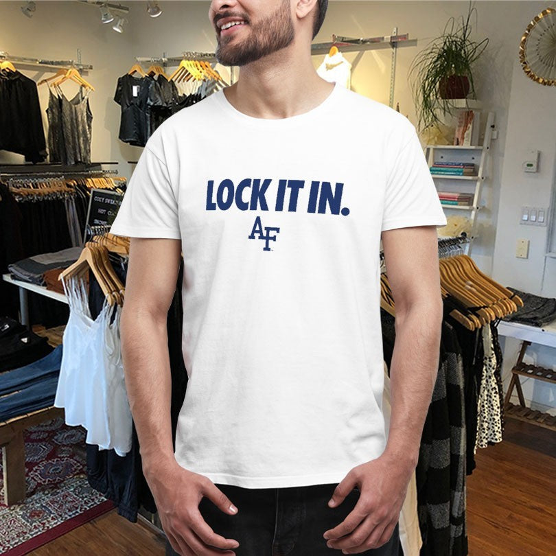 Official Air Force Falcons Lock It In Shirts Unisex , , , Long Sleeve Tee