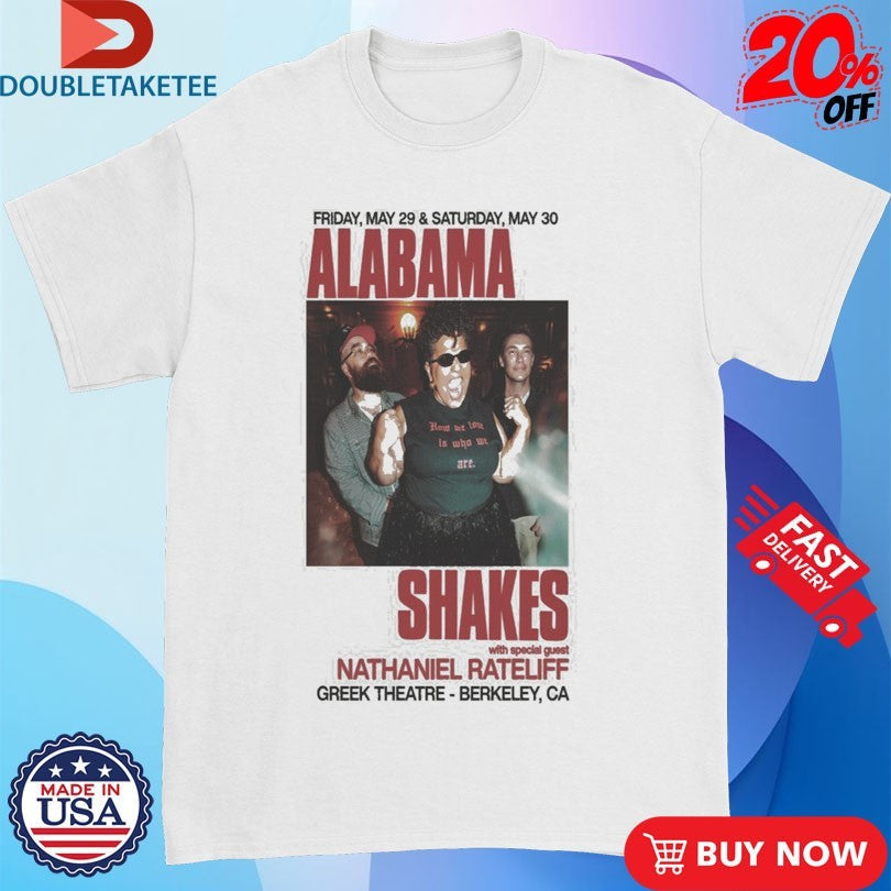 Official Alabama Shakes May 29-30 2026 Berkeley, CA Shirts Unisex , , , Long Sleeve Tee