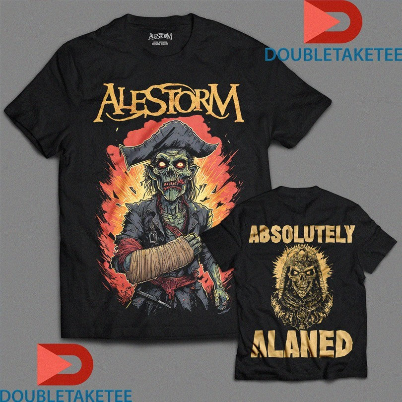 Official Alestorm Absolutely Alaned Shirts Unisex , , , Long Sleeve Tee