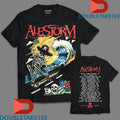 Official Alestorm SummerTour 2023 Skatepirate Skeleton Shirts Unisex , , , Long Sleeve Tee