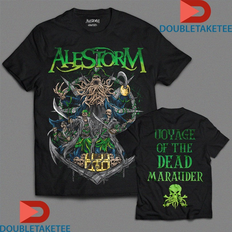 Official Alestorm Voyage Of The Dead Marauder Shirts Unisex , , , Long Sleeve Tee