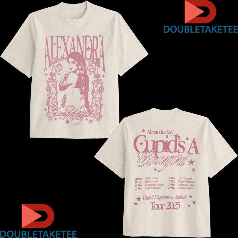 Official Alexandra Kay Cupid’s A Cowgirl UK Ireland Tour 2025 Shirts Unisex , , , Long Sleeve Tee