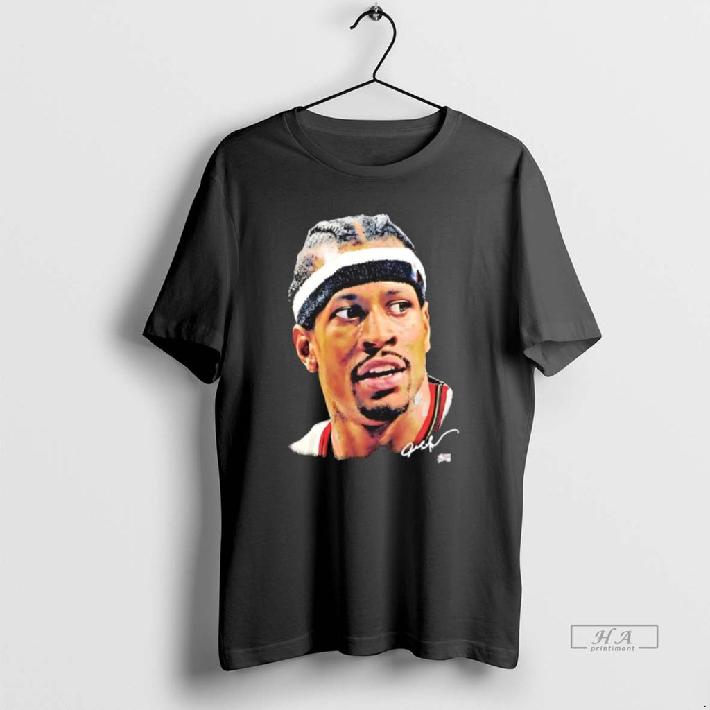 Official Allen Iverson Philadelphia 76ers Real Big Face Signature